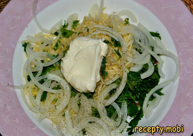 cooking yellow turnip salad with sour cream - photo step 6