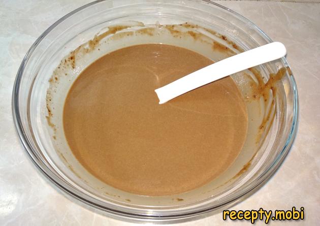 Chocolate dough for pancakes - photo step 6