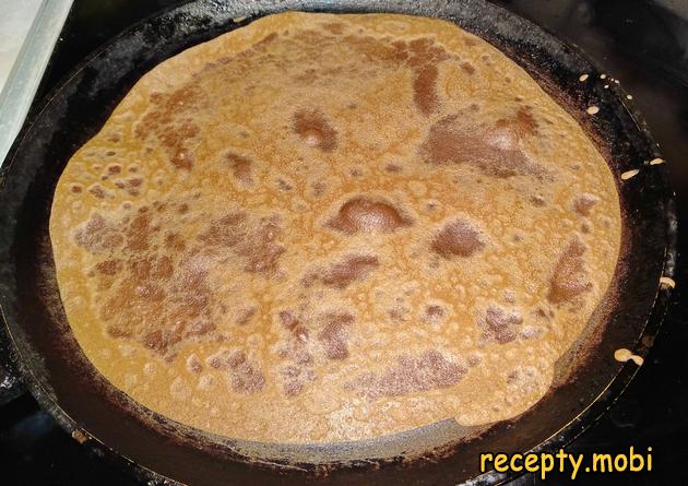 cooking chocolate pancakes - photo step 8