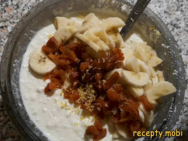 cooking cottage cheese banana casserole - photo step 8