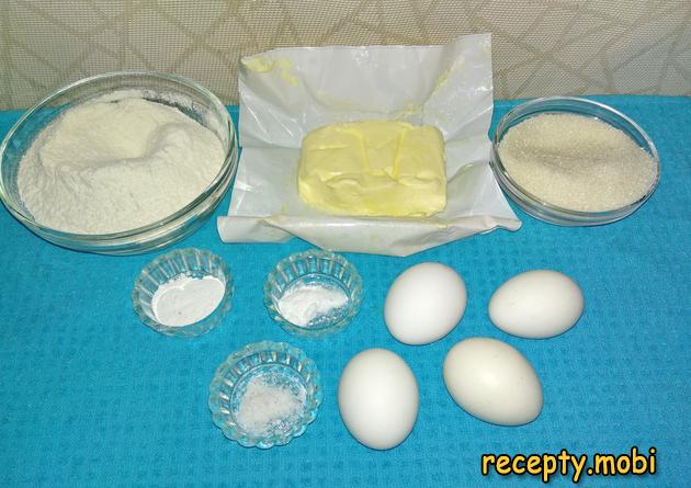 products for the dough - photo step 2