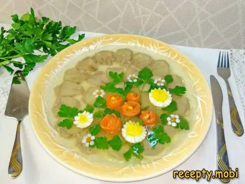 Заливное из свиного языка – пошаговый рецепт в домашних условиях