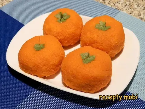 Закуска Мандаринки – пошаговый рецепт в домашних условиях