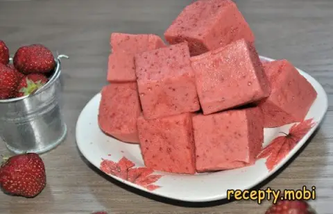 Клубничное суфле с желатином – пошаговый рецепт в домашних условиях