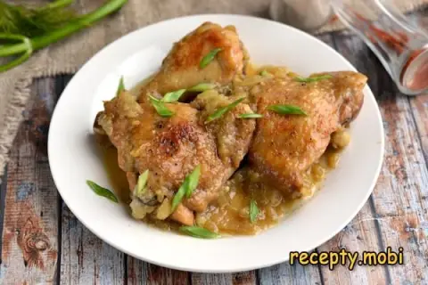 Курица по-еврейски с луком и содой – пошаговый рецепт в домашних условиях