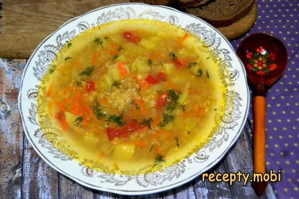 Rice Soup with Chicken and Potatoes