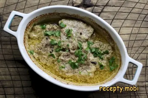 Pork in Sour Cream and Mustard Sauce