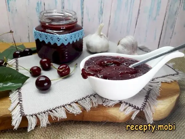 Вишнёвый соус к мясу