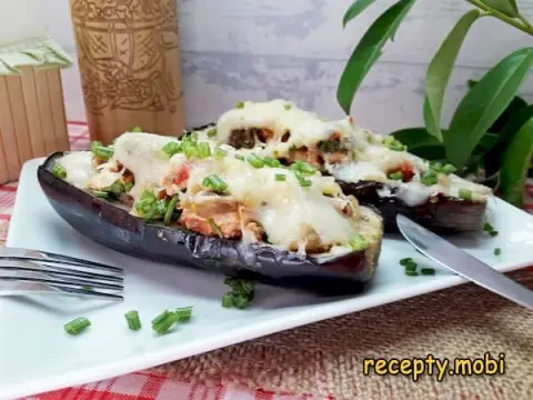 Фаршированные баклажаны с фаршем в духовке – пошаговый рецепт