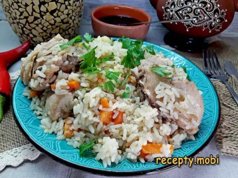 Pilaf with Chicken in a Multicooker