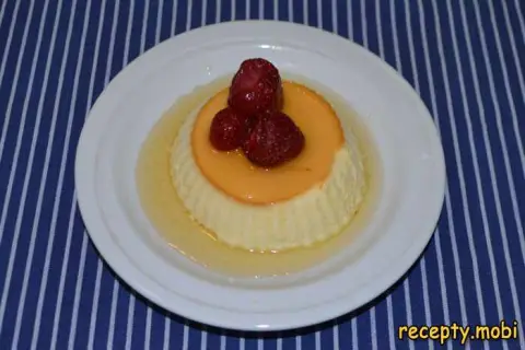 Orange Flavored Crème Caramel
