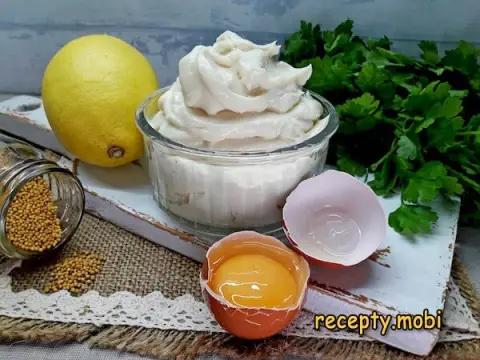 Домашний майонез с лимоном и горчицей в блендере – пошаговый рецепт в домашних условиях