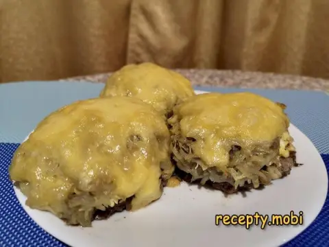 Meat Piles in the Oven