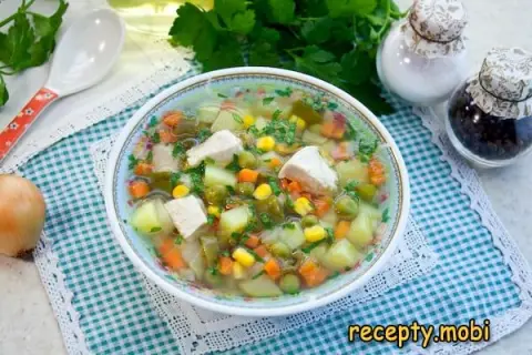 Суп из замороженных овощей с курицей – пошаговый рецепт