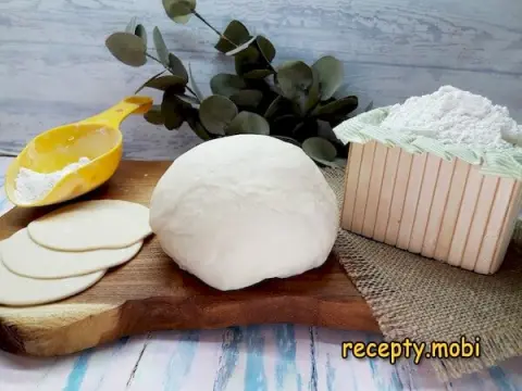 Dough for Manti