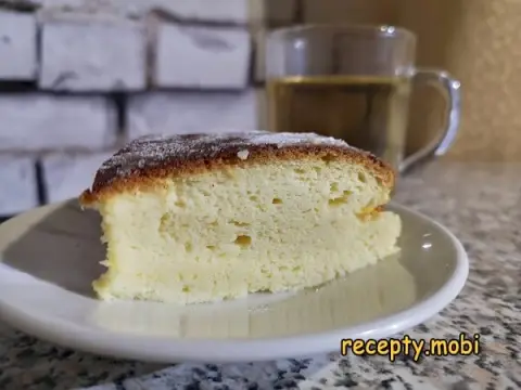 Японский хлопковый чизкейк – пошаговый рецепт