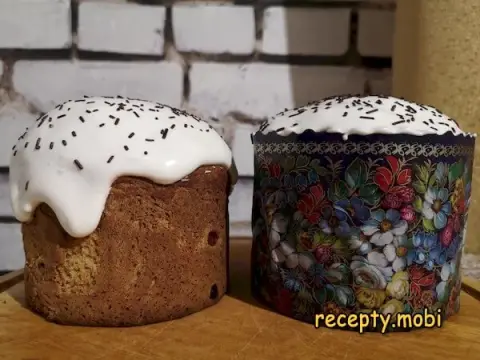 Творожный кулич на Пасху с изюмом – пошаговый рецепт в домашних условиях