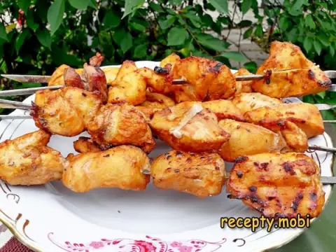 Маринад для шашлыка из курицы – пошаговый рецепт