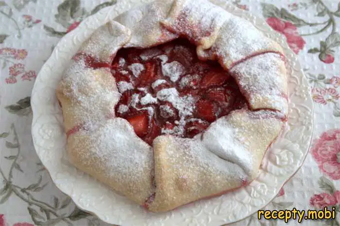 Galette with Strawberries