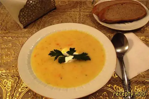 Cheese Soup with Processed Cheese