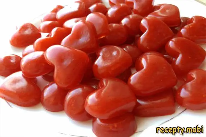 Strawberry Jelly Candies