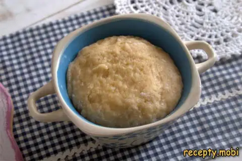 Honey Cake Dough in a Double Boiler
