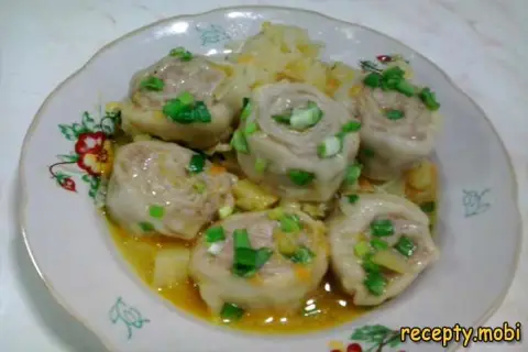 Штрудли с мясом – пошаговый рецепт в домашних условиях