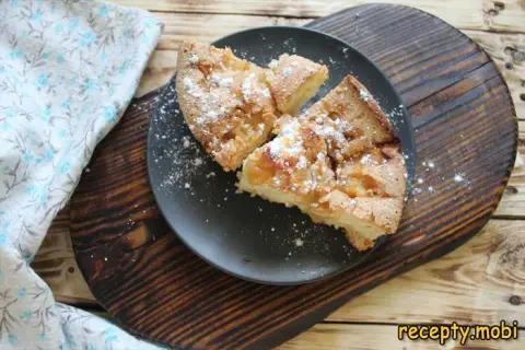 Пирог с карамелизированными грушами – пошаговый рецепт в домашних условиях