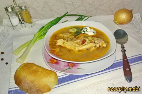 Brine Soup with Beans and Pickled Cucumbers – Classic Recipe