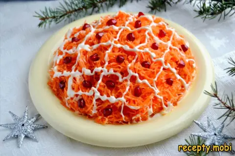 Салат «Французский» с яблоком, морковью и сыром – пошаговый рецепт в домашних условиях