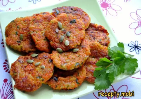 Драники из тыквы и картофеля без яиц – пошаговый рецепт в домашних условиях