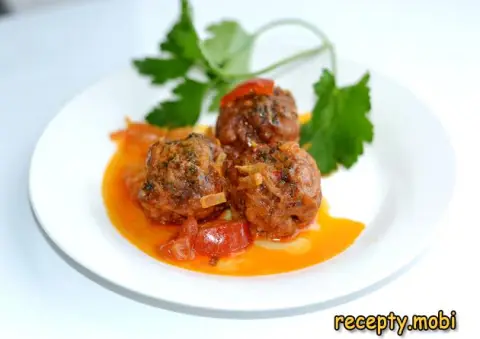 Meatballs with Gravy in a Multicooker-Pressure Cooker
