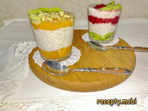 Chia Seed and Walnut Pudding