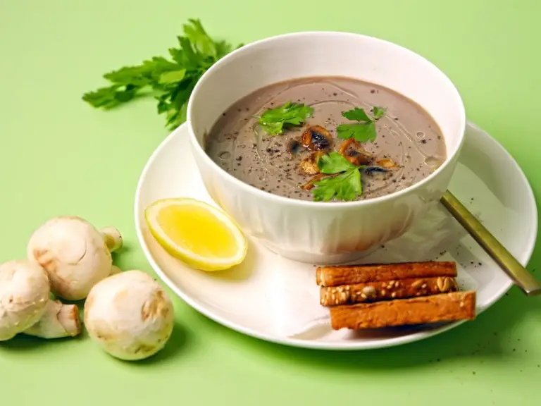 Cream of mushroom soup