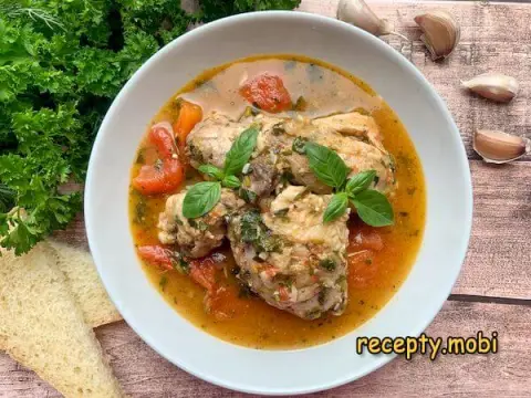 Чахохбили из курицы по-грузински – пошаговый рецепт в домашних условиях