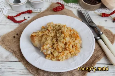 Куриные крылышки с рисом на сковороде – пошаговый рецепт