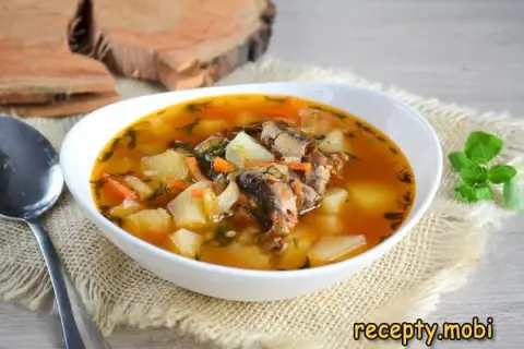 Sprat Soup in Tomato Sauce