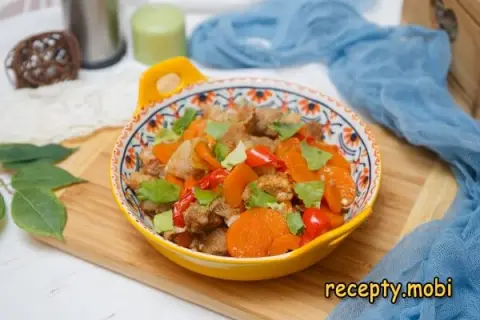 Braised Pork with Vegetables in a Slow Cooker