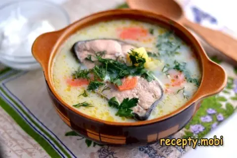 Finnish Trout Soup with Cream