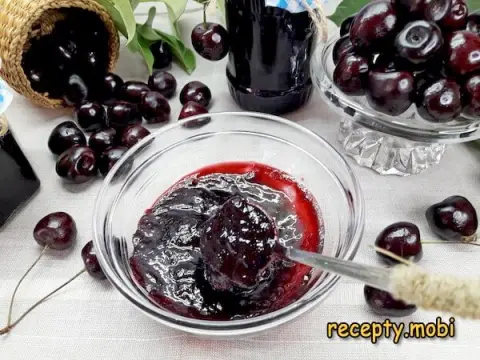 Джем из черешни без косточек на зиму – пошаговый рецепт