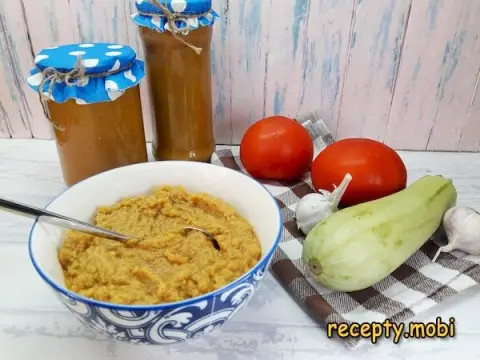 Кабачковая икра с майонезом и томатной пастой – пошаговый рецепт на зиму