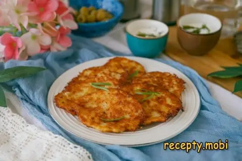 Potato Draniki with Minced Meat