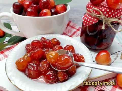 Варенье из черешни с косточками – пошаговый рецепт на зиму