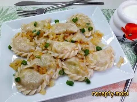 Вареники с капустой свежей – пошаговый рецепт в домашних условиях