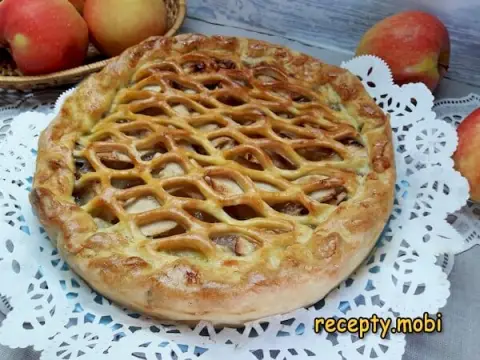 Американский яблочный пирог – пошаговый рецепт