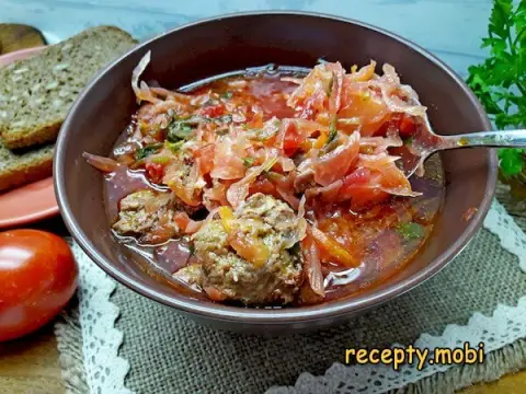 Борщ с тушенкой – пошаговый рецепт