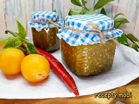 Ткемали из алычи – пошаговый рецепт в домашних условиях