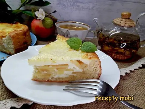 Цветаевский яблочный пирог – пошаговый рецепт