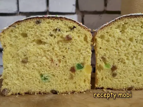 Александрийский кулич на топленом молоке – пошаговый рецепт