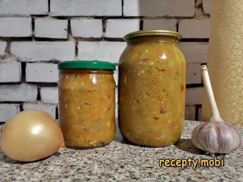 Икра из зелёных помидоров на зиму (без стерилизации) – пошаговый рецепт